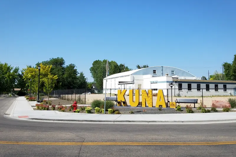 Kuna, Idaho My Home Town sign