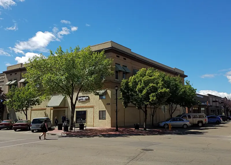 Downtown Nampa, Idaho street corner